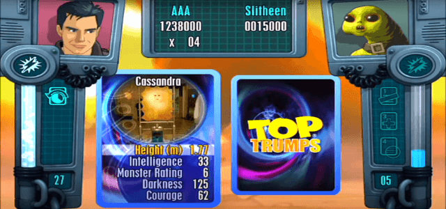 Top Trumps: Horror & Predators screenshot 3 for Playstation 2